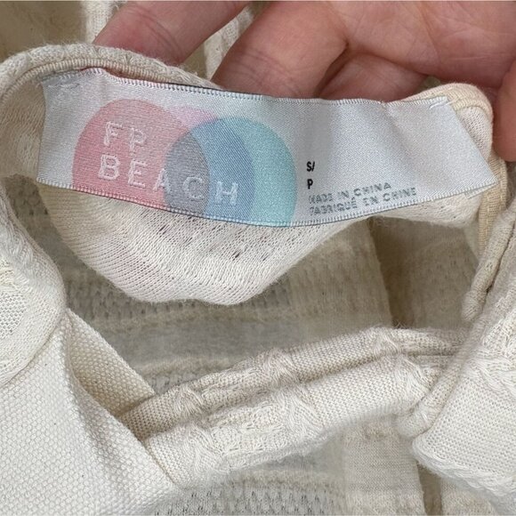 Free People Shay Convertible Mini Dress S Ivory Beach Vacation Summer Party Boho - Picture 4 of 6